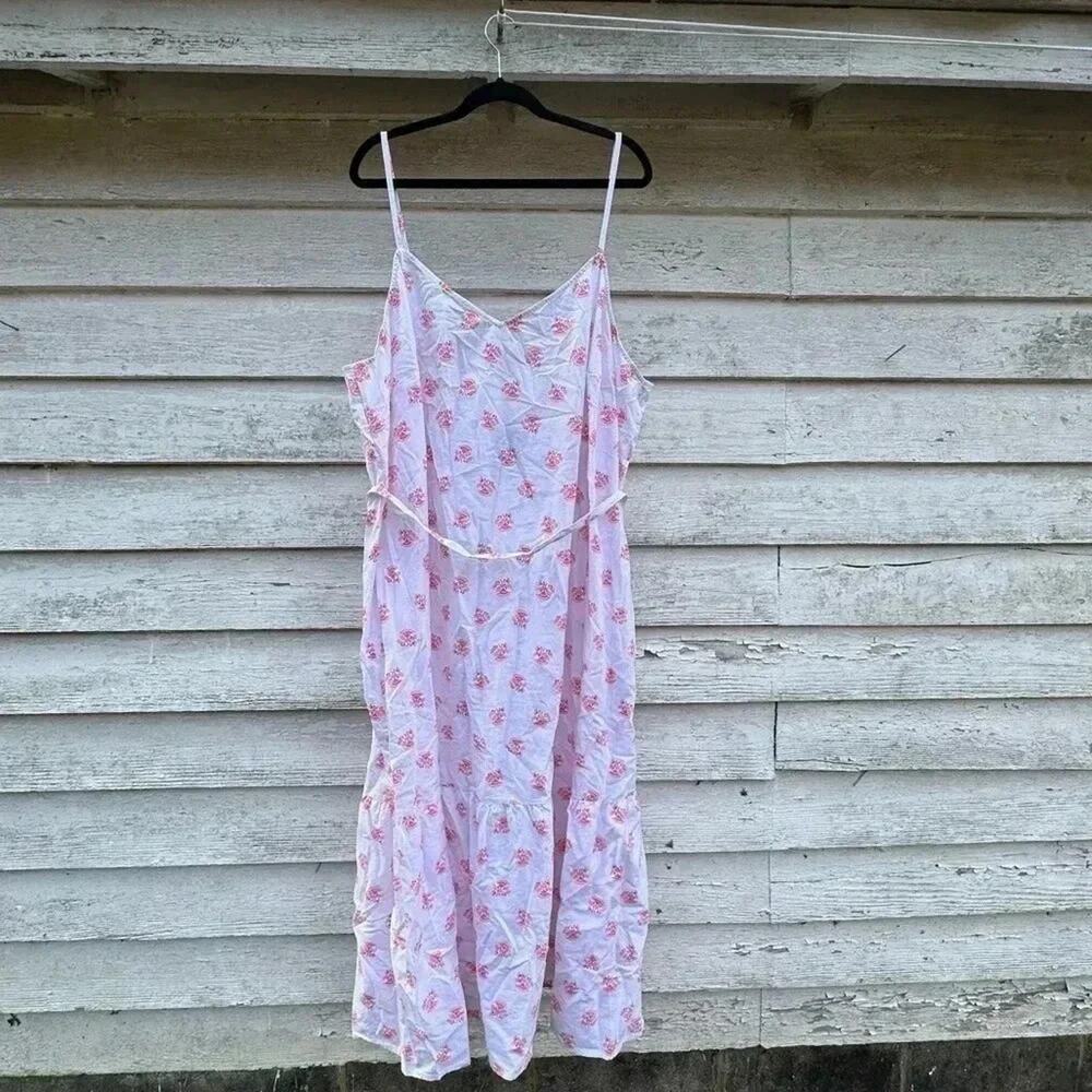 Universal thread Womens Dress Maxi cotton adjustable straps Plus Size - Picture 5 of 9